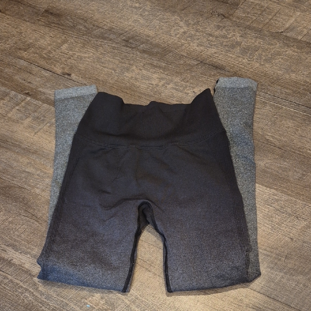Kids Black and Gray Leggings